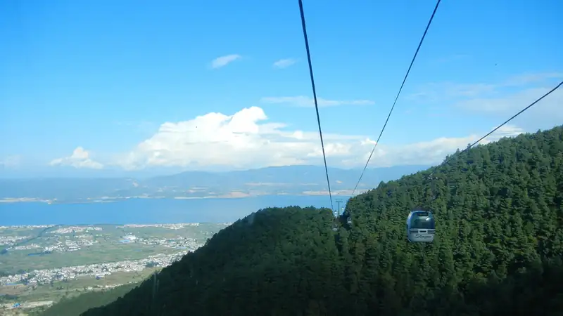 Gunung Cangshan (Geopark) & kereta kabel