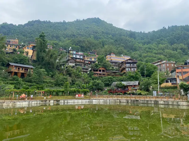 Spend a night in Laomudeng, a Nu village high above the canyon