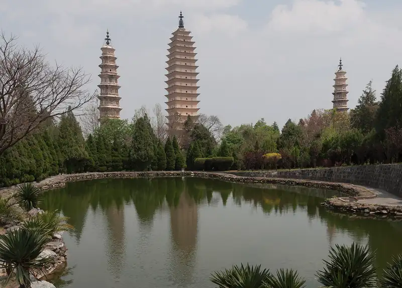 The Three Pagodas of Chongsheng Temple