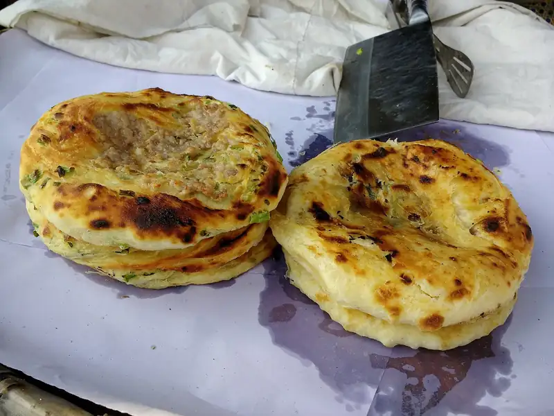Xizhou baba straight off the charcoal: savory or sweet