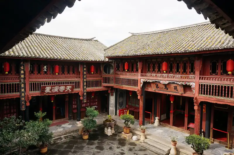 A Bai merchant courtyard in Xizhou